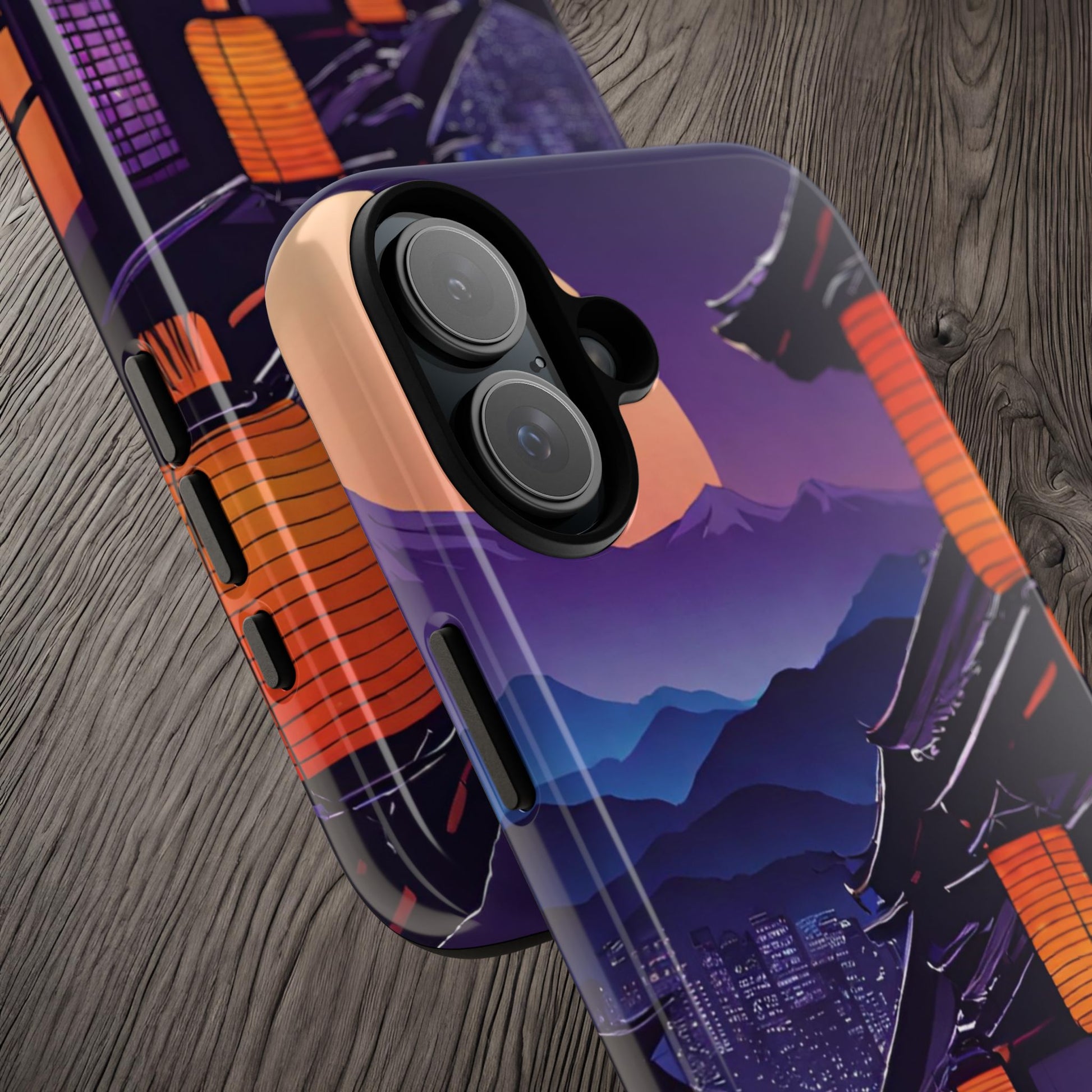 Traditional Japanese Village Countryside-Dual Layer Ultra Tough Phone Case Printify by The Night Shift Automotive Apparel