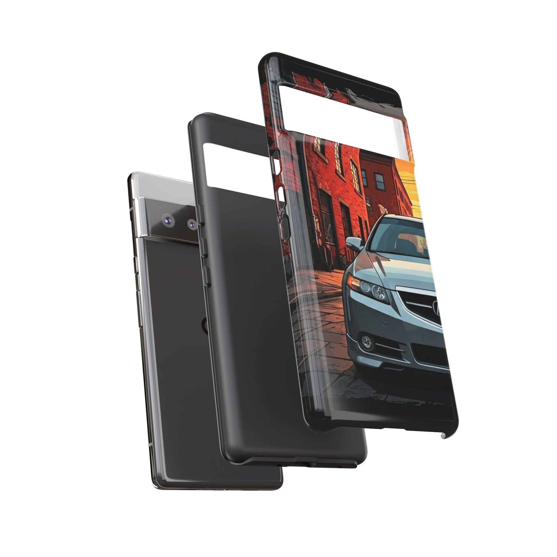 Acura TL Street Life-Dual Layer Ultra Tough Phone Case Printify by The Night Shift Automotive Apparel