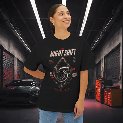 Air Goes In Happiness Comes Out-Premium, Ultra Soft Unisex Oversized Boxy Tee