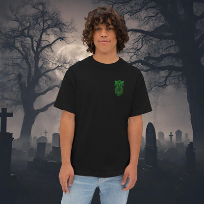 Night Walker Zombie-Premium, Ultra Soft Unisex Oversized Boxy Tee Printify by The Night Shift Automotive Apparel