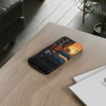 Subaru BRZ Street Life-Dual Layer Ultra Tough Phone Case Samsung Galaxy S22 Matte Printify by The Night Shift Automotive Apparel