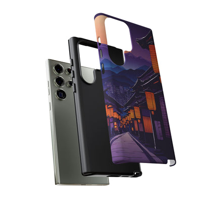 Traditional Japanese Village Countryside-Dual Layer Ultra Tough Phone Case Printify by The Night Shift Automotive Apparel