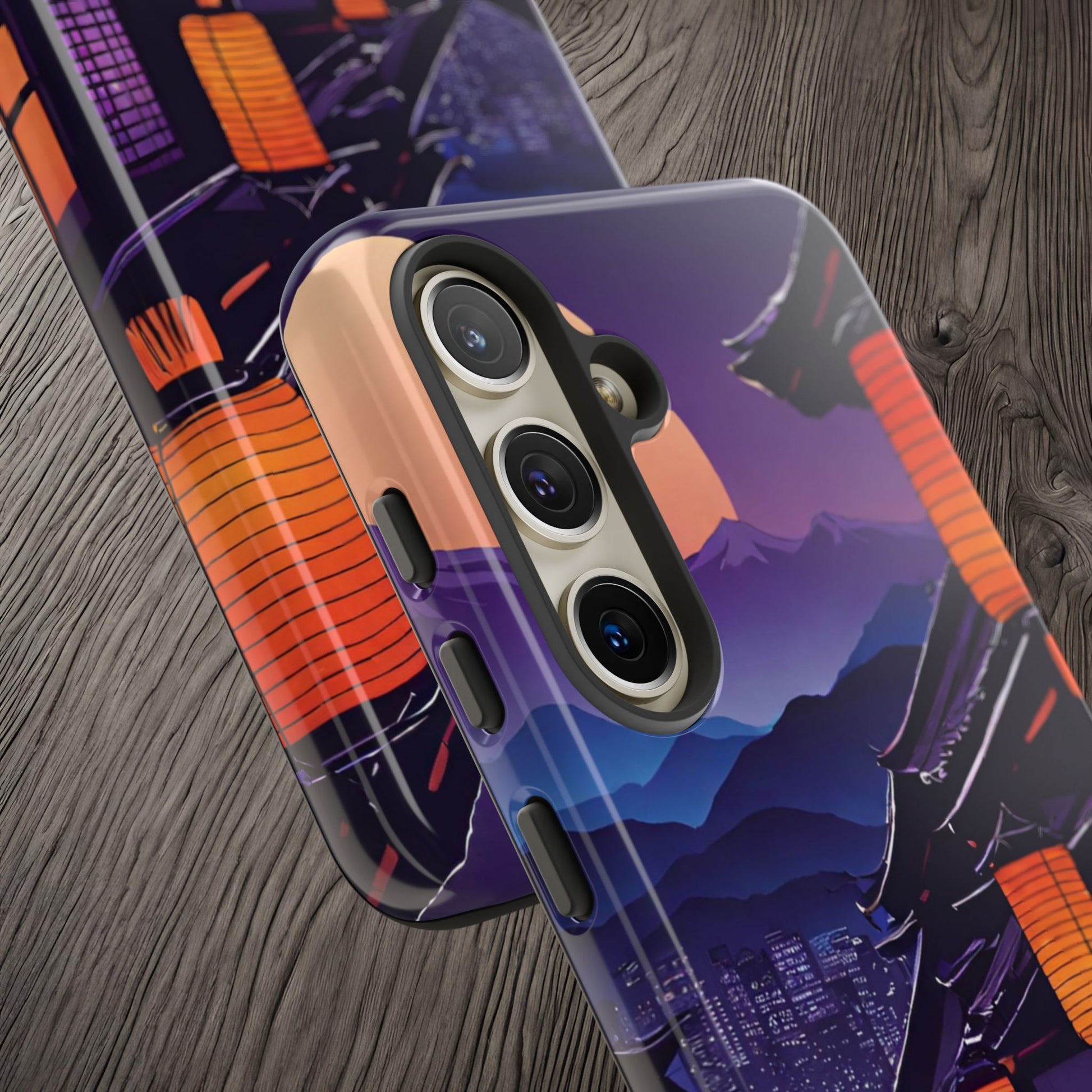 Traditional Japanese Village Countryside-Dual Layer Ultra Tough Phone Case Printify by The Night Shift Automotive Apparel