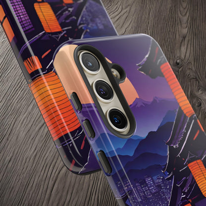 Traditional Japanese Village Countryside-Dual Layer Ultra Tough Phone Case Printify by The Night Shift Automotive Apparel