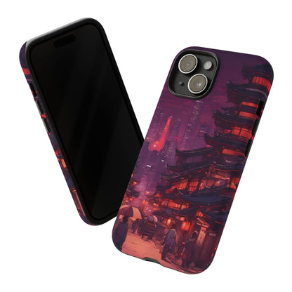 Traditional Japanese Village Countryside-Dual Layer Ultra Tough Phone Case Printify by The Night Shift Automotive Apparel