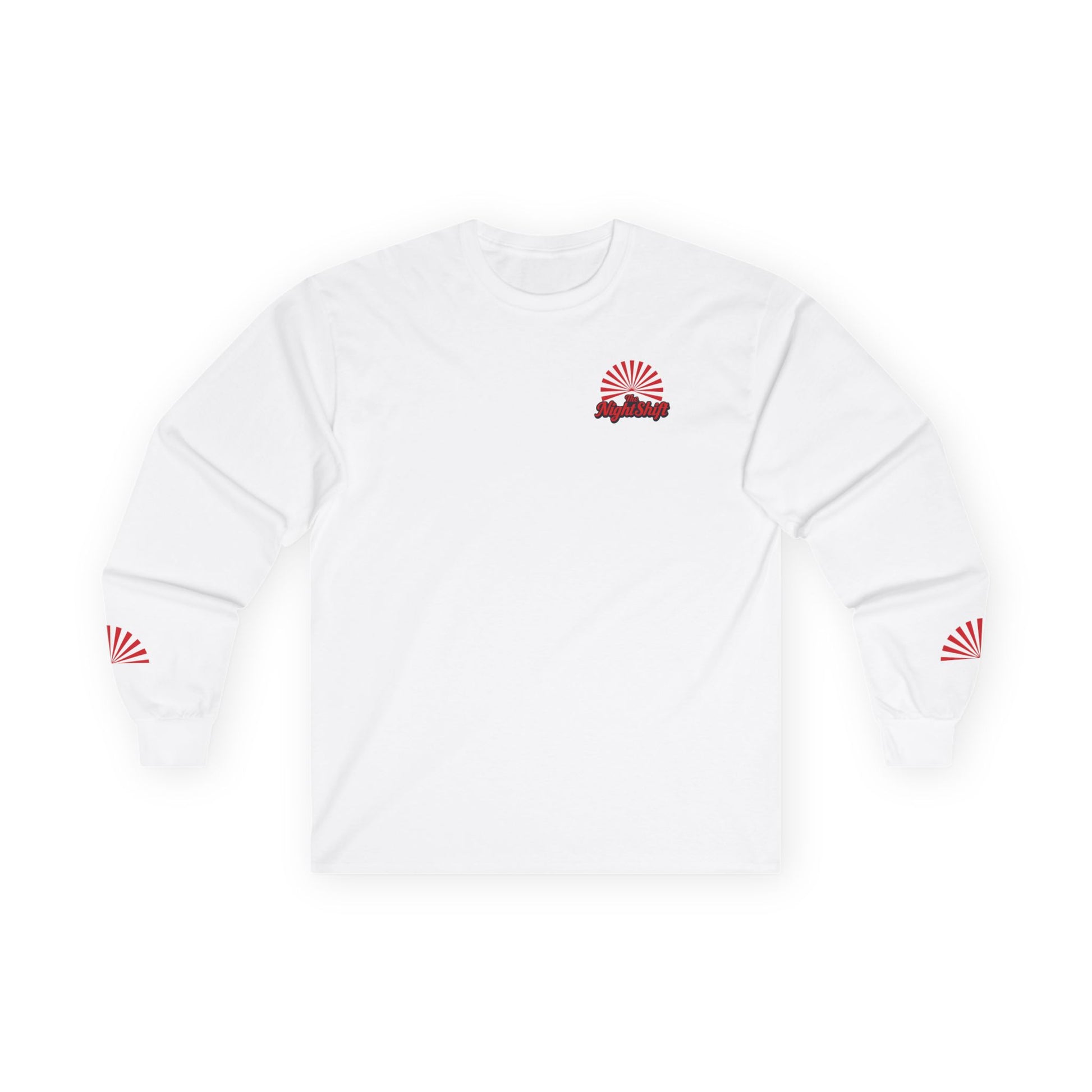 Good Vibes Dragon-Premium, Ultra Soft Unisex Long Sleeve Tee White Printify by The Night Shift Automotive Apparel