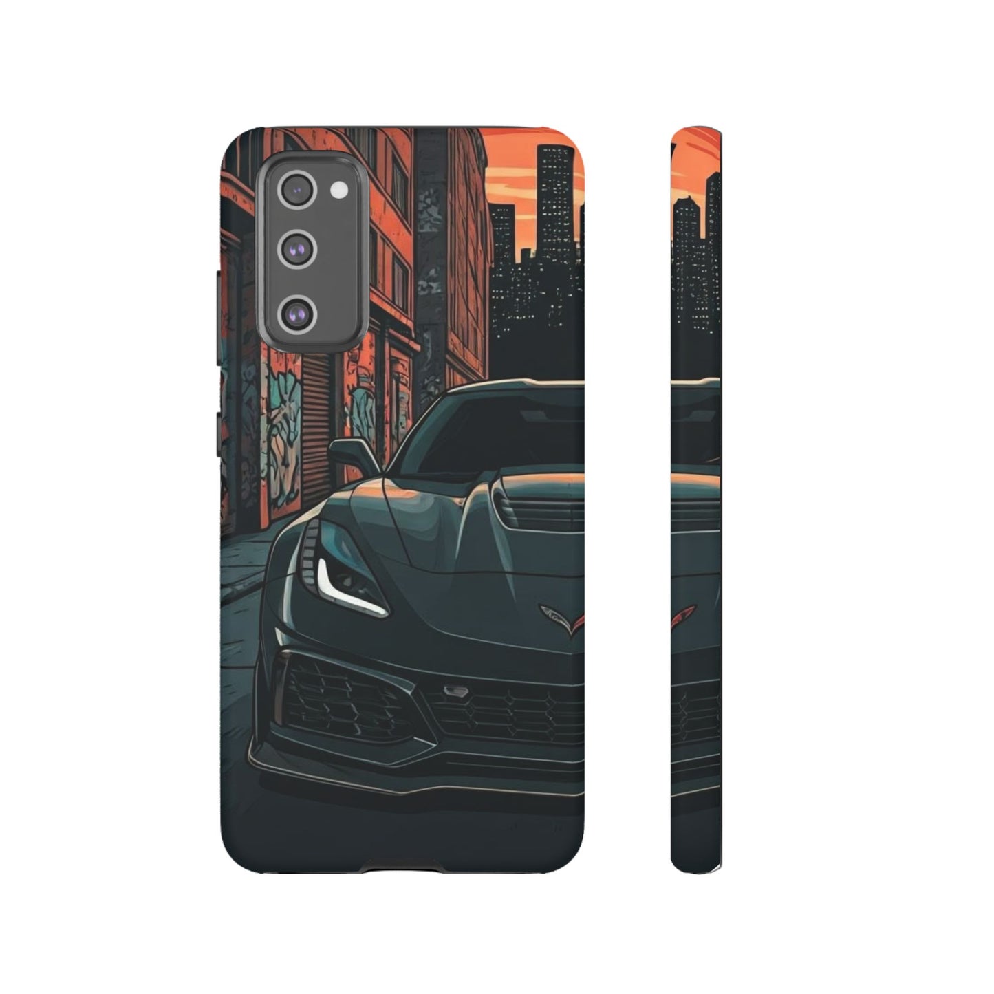 Chevy Corvette C7 Street Life-Dual Layer Ultra Tough Phone Case Printify by The Night Shift Automotive Apparel
