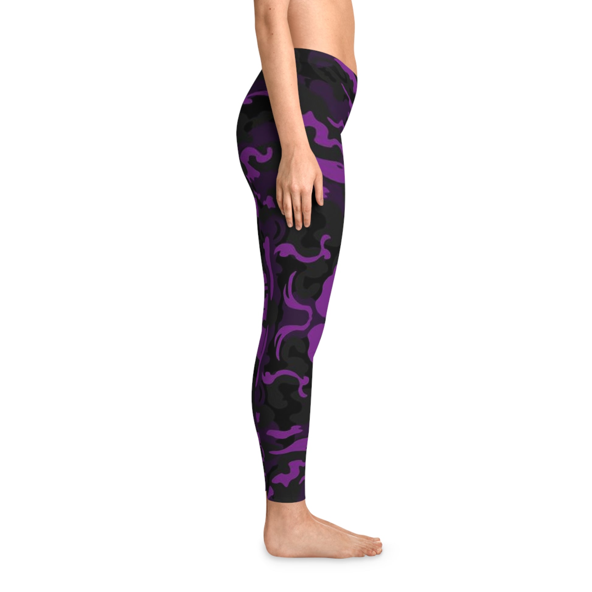 Stretchy Leggings Printify by The Night Shift Automotive Apparel