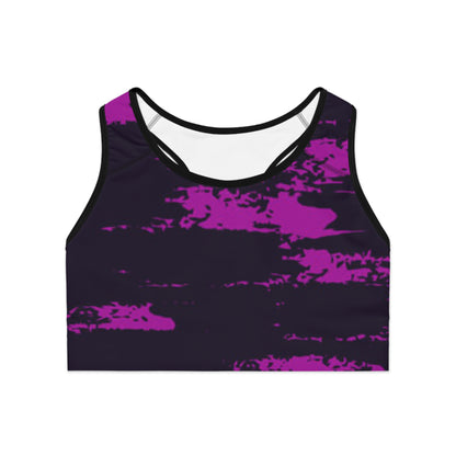 Women's Sports Bra Printify by The Night Shift Automotive Apparel