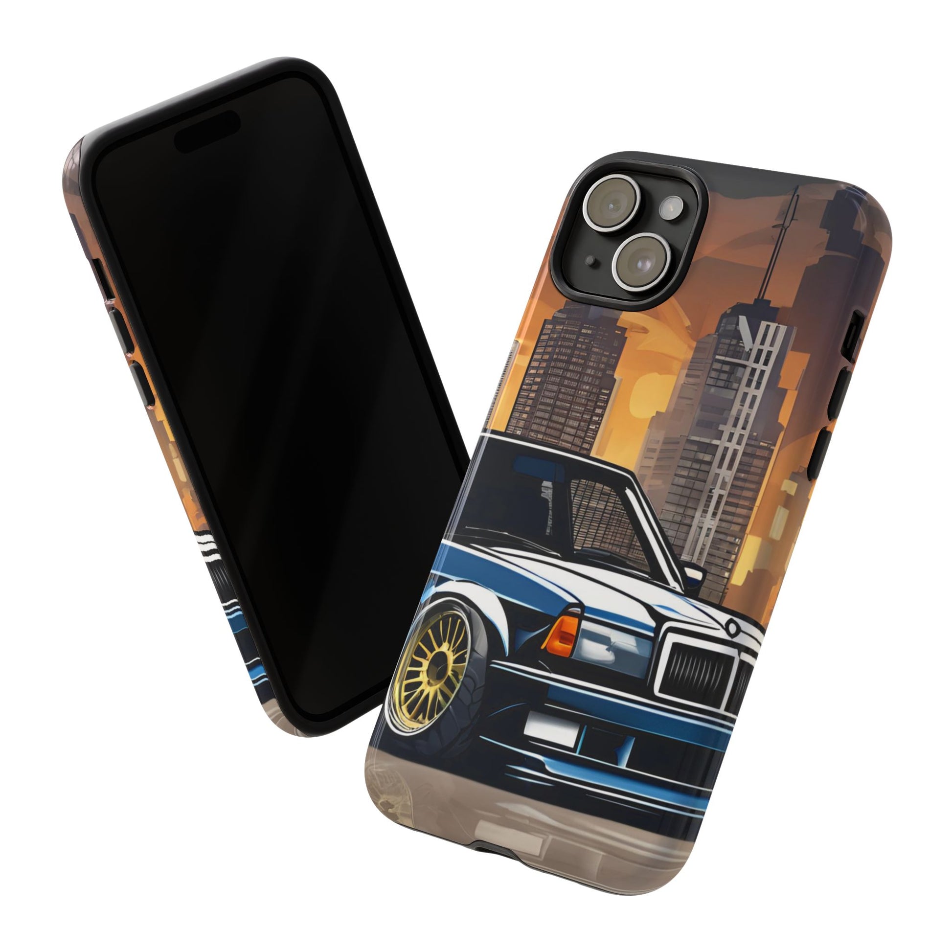 Mercedes Benz 190e Evo-Dual Layer Ultra Tough Phone Case Printify by The Night Shift Automotive Apparel