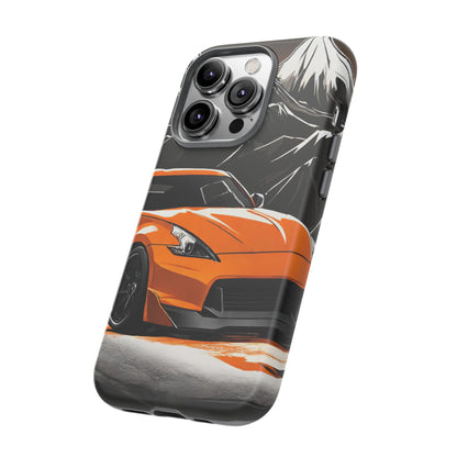 Nissan 370Z Mt Fuji-Dual Layer Ultra Tough Phone Case Printify by The Night Shift Automotive Apparel