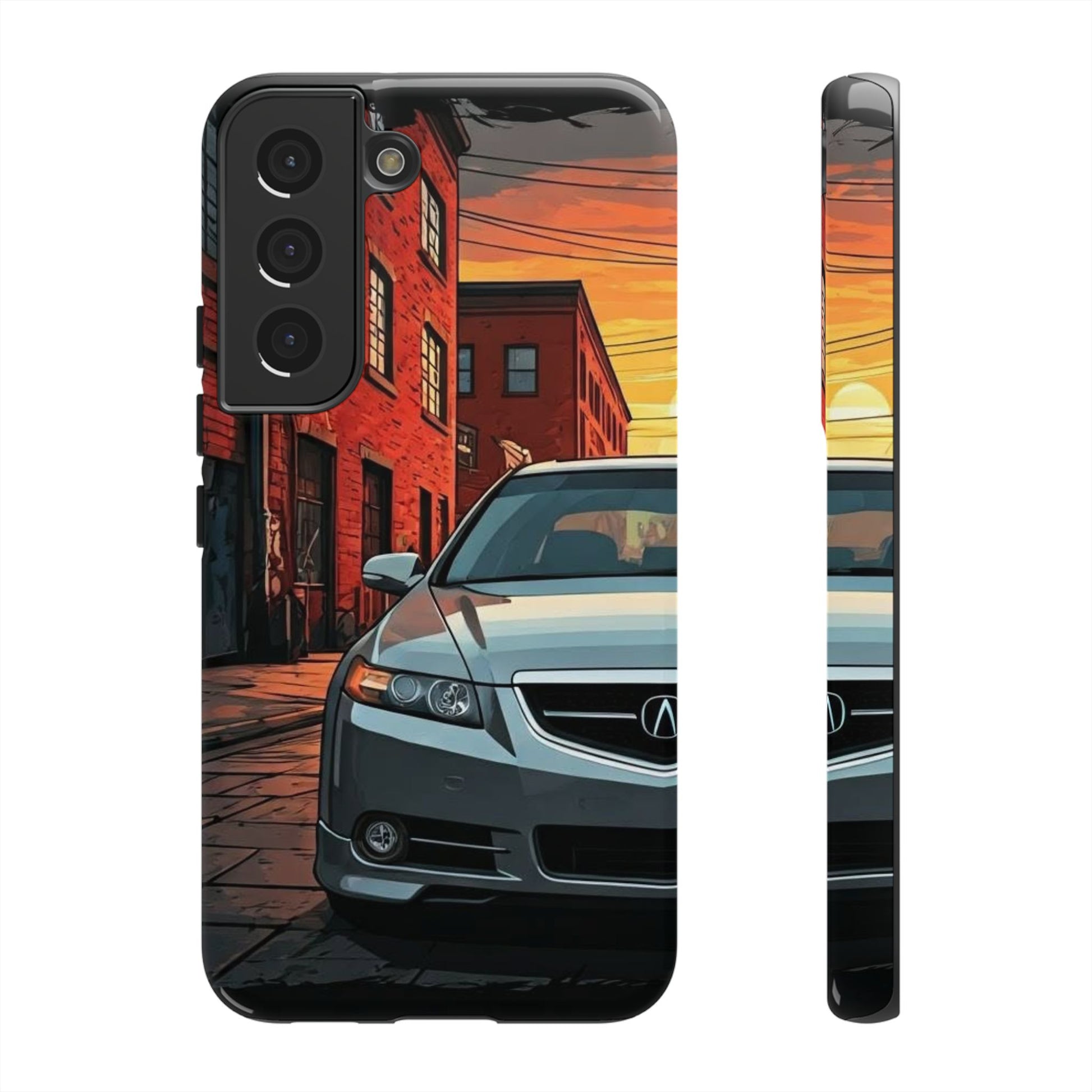Acura TL Street Life-Dual Layer Ultra Tough Phone Case Printify by The Night Shift Automotive Apparel