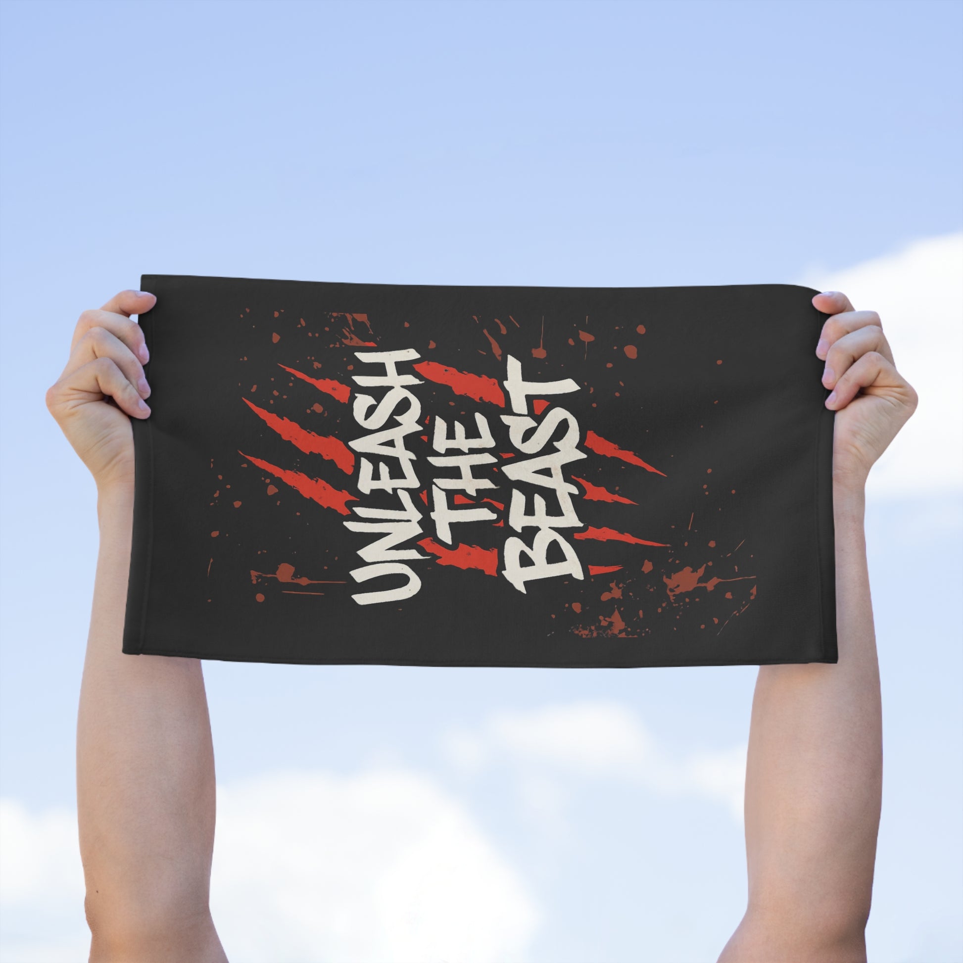 Unleash The Beast-Gym Towel( 11x18) Printify by The Night Shift Automotive Apparel