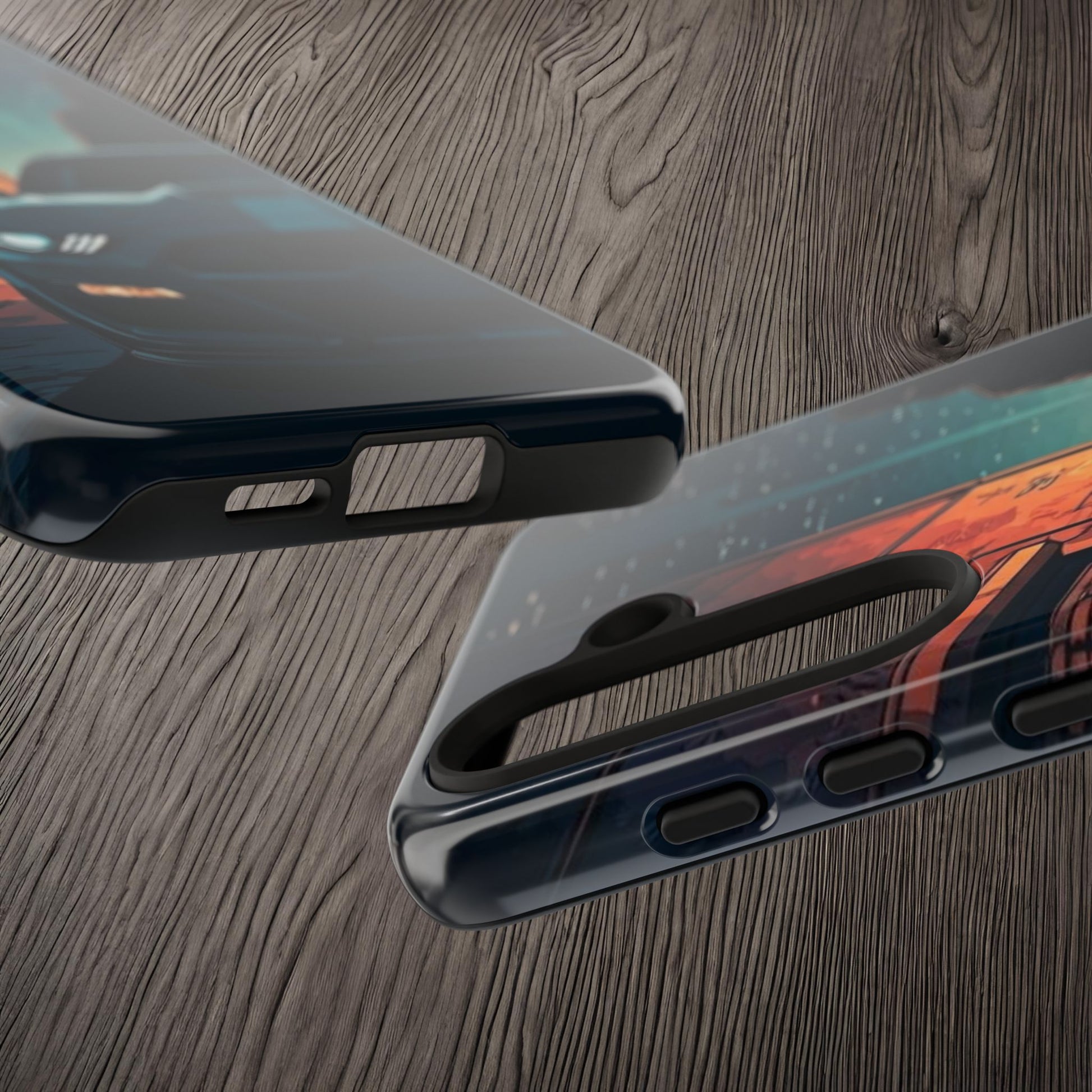 Ford Mustang Shelby GT350 Street Life-Dual Layer Ultra Tough Phone Case Printify by The Night Shift Automotive Apparel