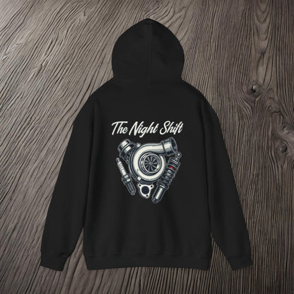 The Night Shift Essentials-Ultra Soft, Premium Hoodie Printify by The Night Shift Automotive Apparel