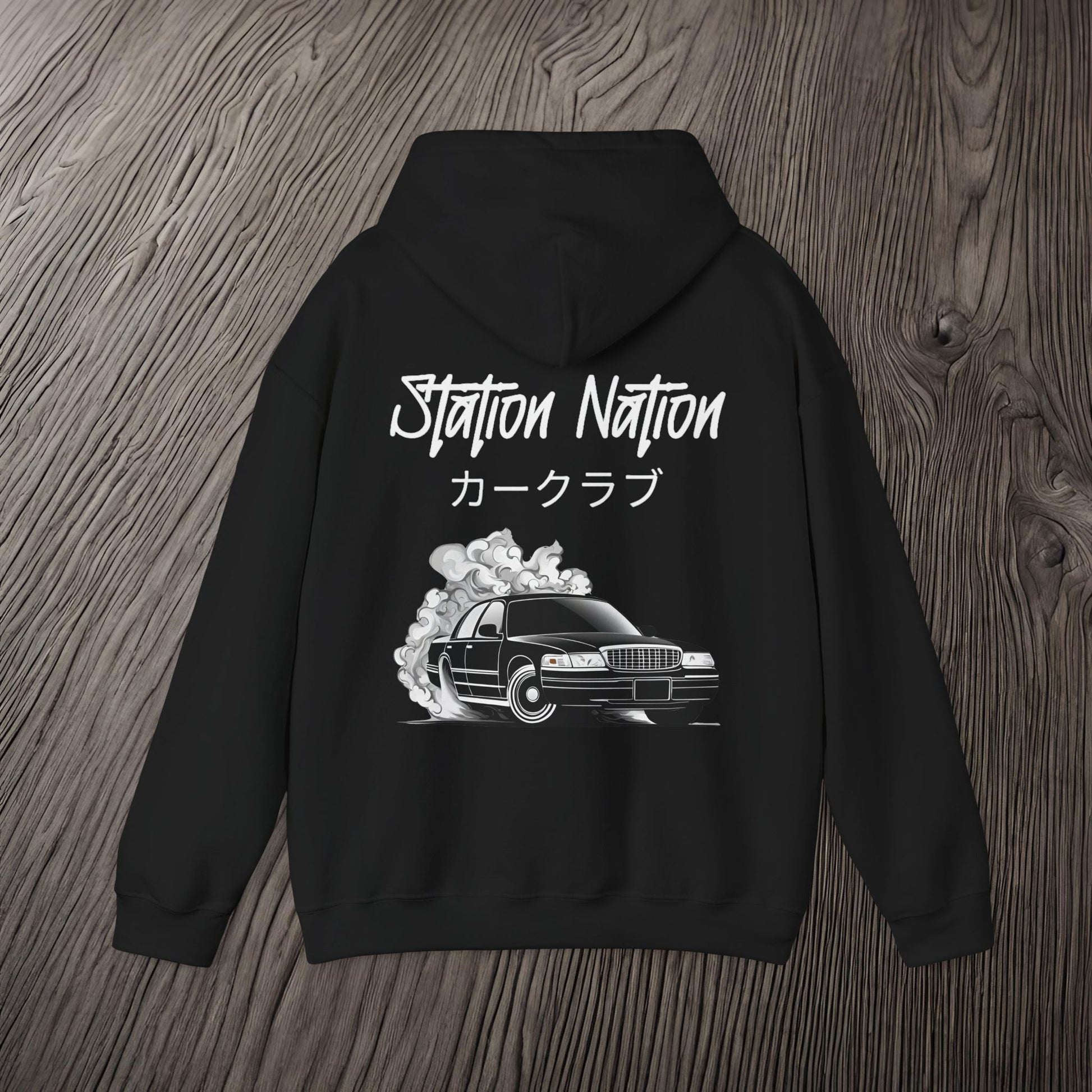 Station Nation-Ultra Soft, Premium Hoodie Printify by The Night Shift Automotive Apparel