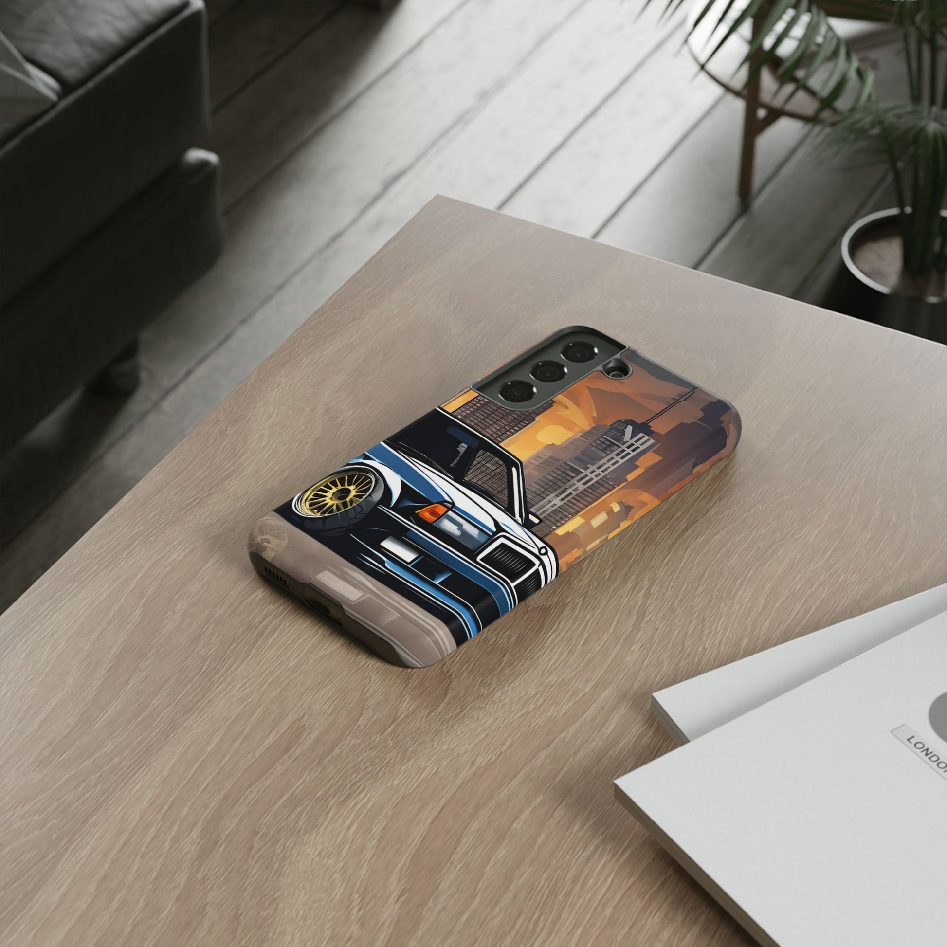 Mercedes Benz 190e Evo-Dual Layer Ultra Tough Phone Case Samsung Galaxy S22 Matte Printify by The Night Shift Automotive Apparel