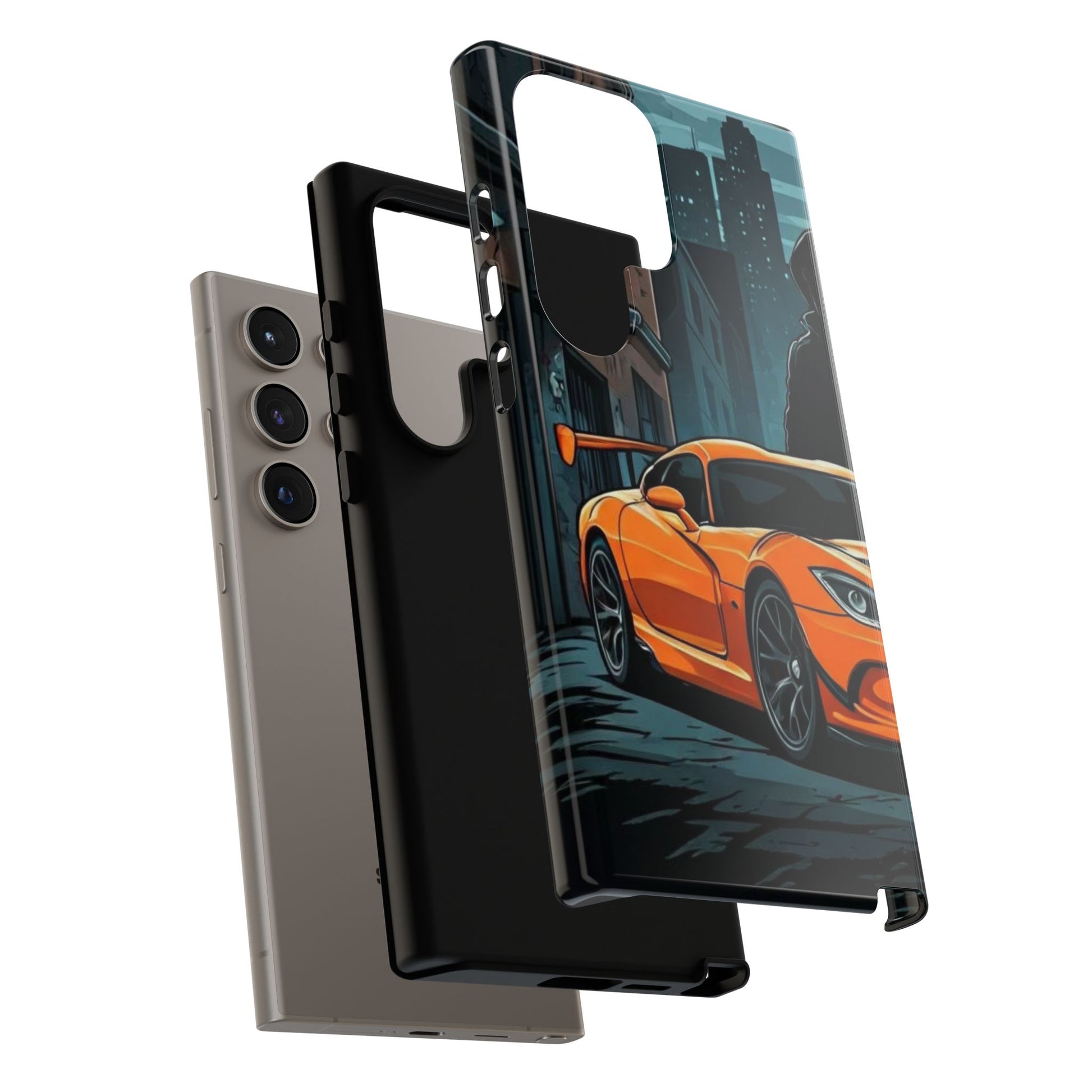Dodge Viper SRT-10 Street Life-Dual Layer Ultra Tough Phone Case Printify by The Night Shift Automotive Apparel
