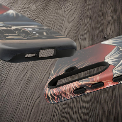 Subaru WRX/STI Fireworks-Dual Layer Ultra Tough Phone Case Printify by The Night Shift Automotive Apparel