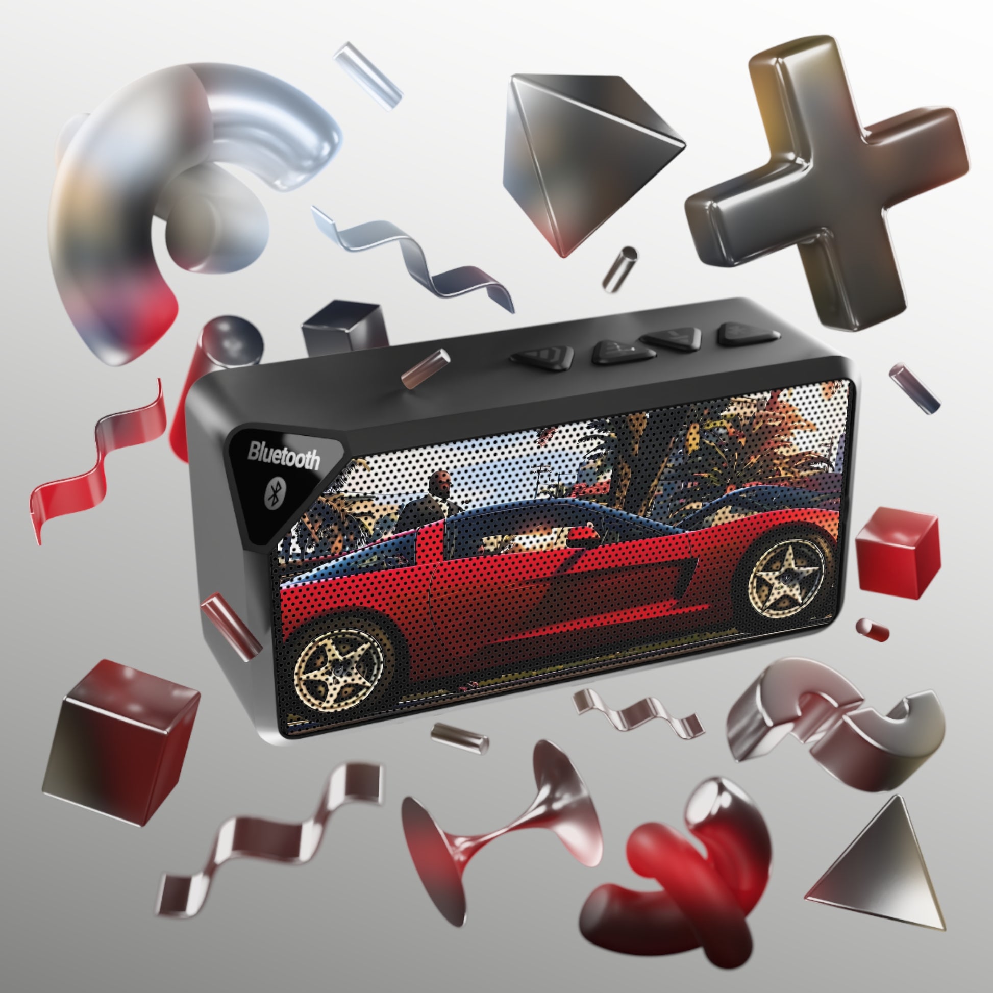 GTA VI Style-Jabba Bluetooth Speaker Printify by The Night Shift Automotive Apparel