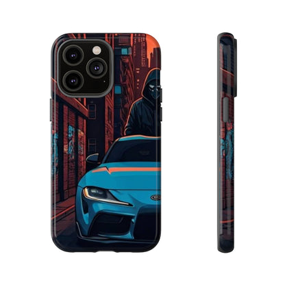 Toyota Supra MK-V Street Life-Dual Layer Ultra Tough Phone Case Printify by The Night Shift Automotive Apparel