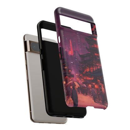 Traditional Japanese Village Countryside-Dual Layer Ultra Tough Phone Case Printify by The Night Shift Automotive Apparel