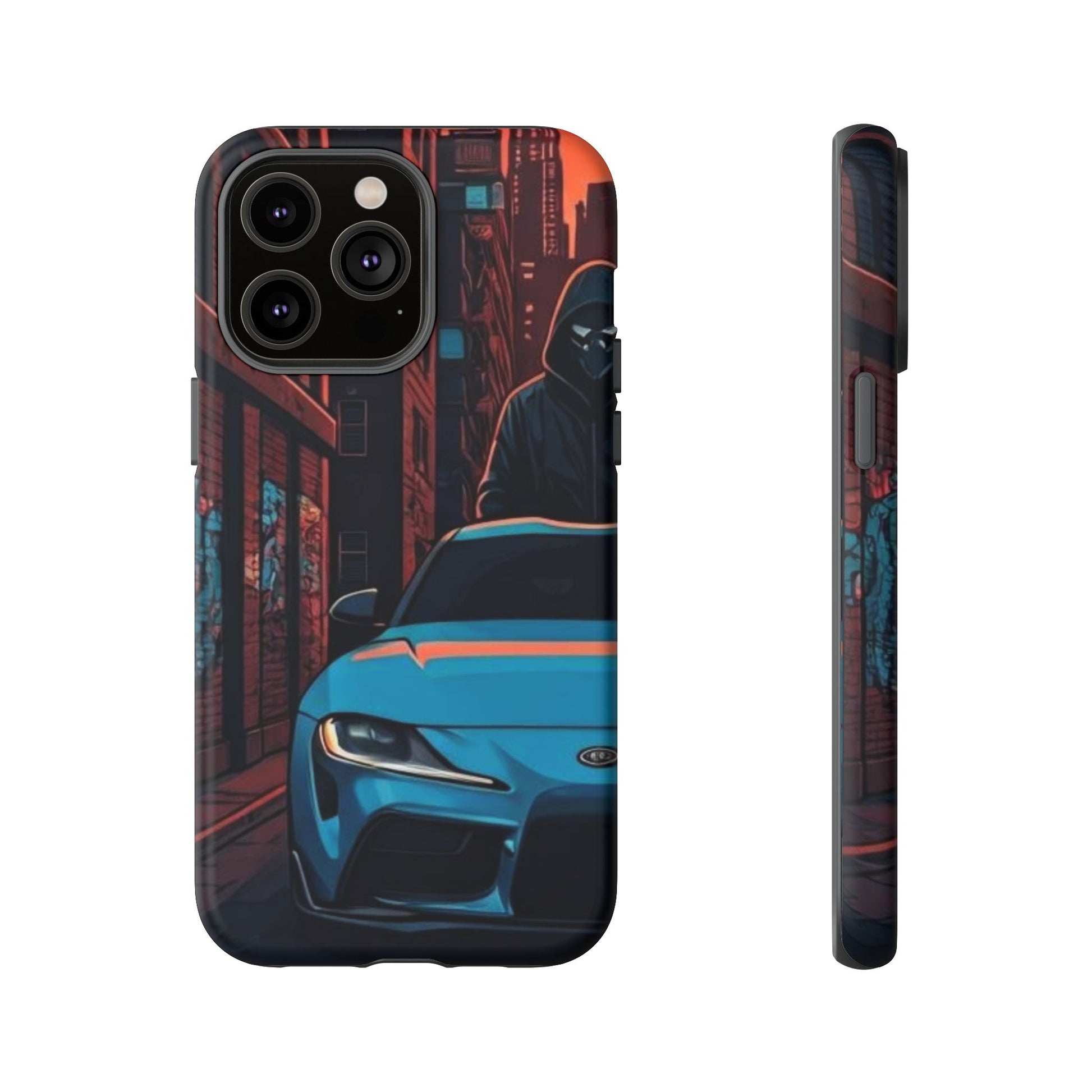 Toyota Supra MK-V Street Life-Dual Layer Ultra Tough Phone Case Printify by The Night Shift Automotive Apparel