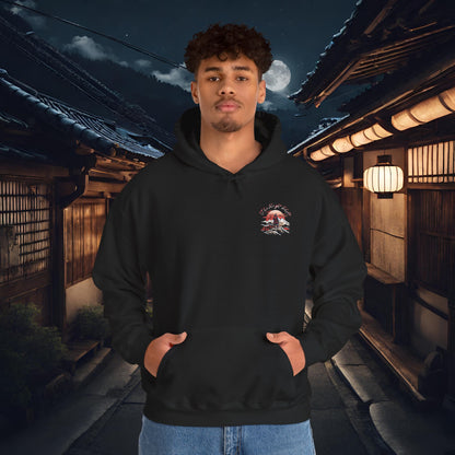 Samurai-Ultra Soft, Premium Hoodie Printify by The Night Shift Automotive Apparel
