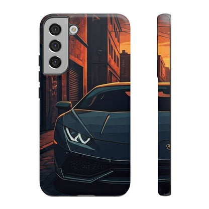 Lamborghini Huracan Street Life-Dual Layer Ultra Tough Phone Case Printify by The Night Shift Automotive Apparel