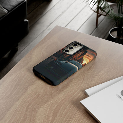 Mitsubishi 3000GT VR4 Street Life-Dual Layer Ultra Tough Phone Case Samsung Galaxy S23 Glossy Printify by The Night Shift Automotive Apparel
