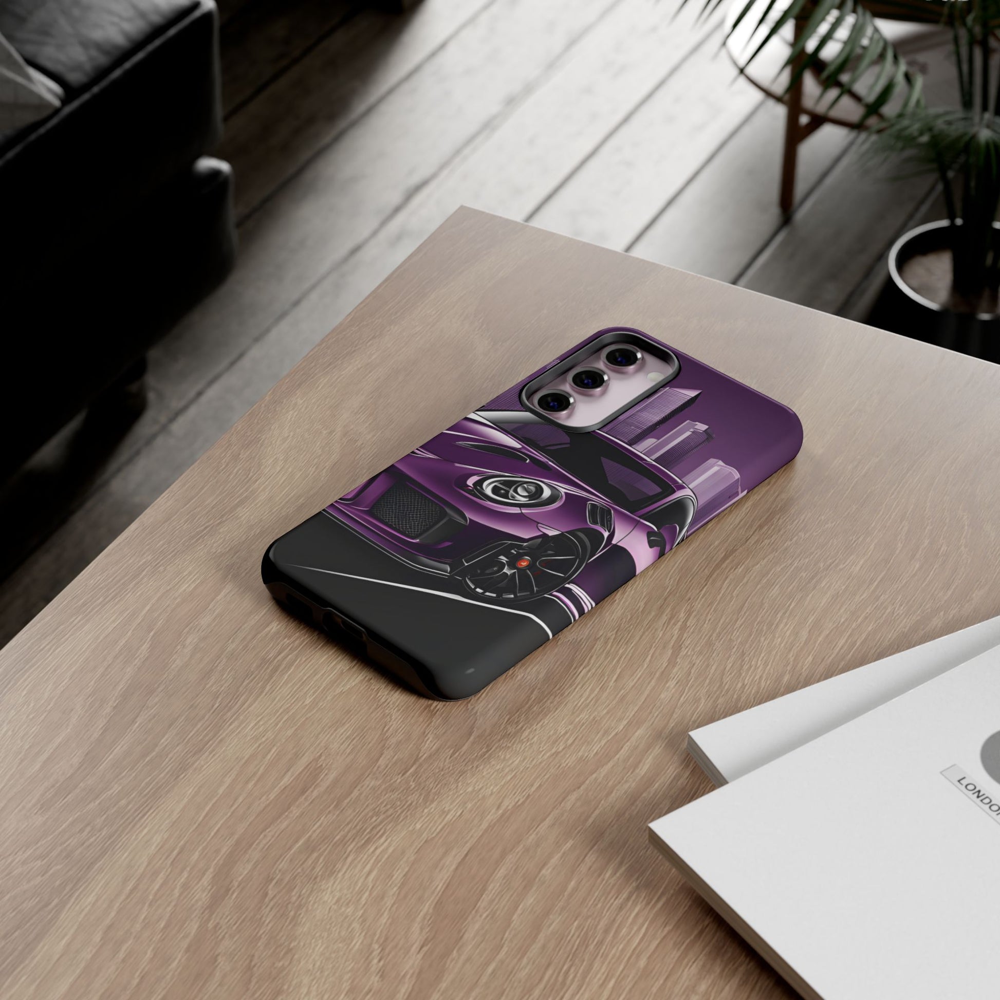 Porsche 911 GT3 RS-Dual Layer Ultra Tough Phone Case Samsung Galaxy S23 Plus Glossy Printify by The Night Shift Automotive Apparel