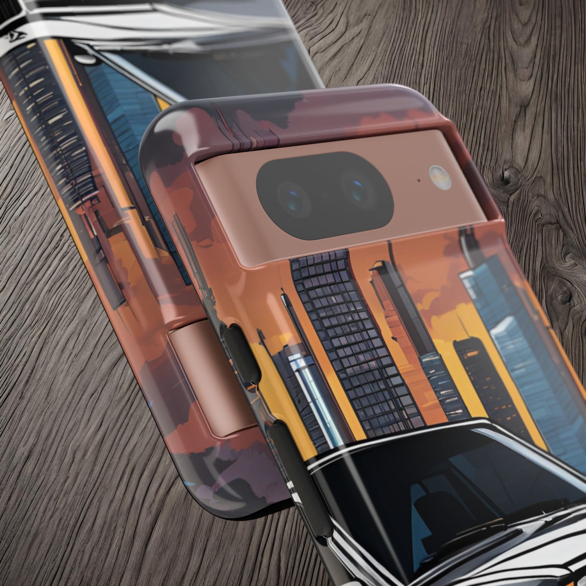 BMW E30 M3-Dual Layer Ultra Tough Phone Case Printify by The Night Shift Automotive Apparel