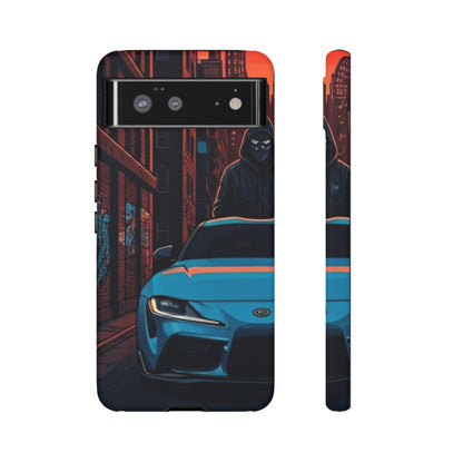 Toyota Supra MK-V Street Life-Dual Layer Ultra Tough Phone Case Printify by The Night Shift Automotive Apparel