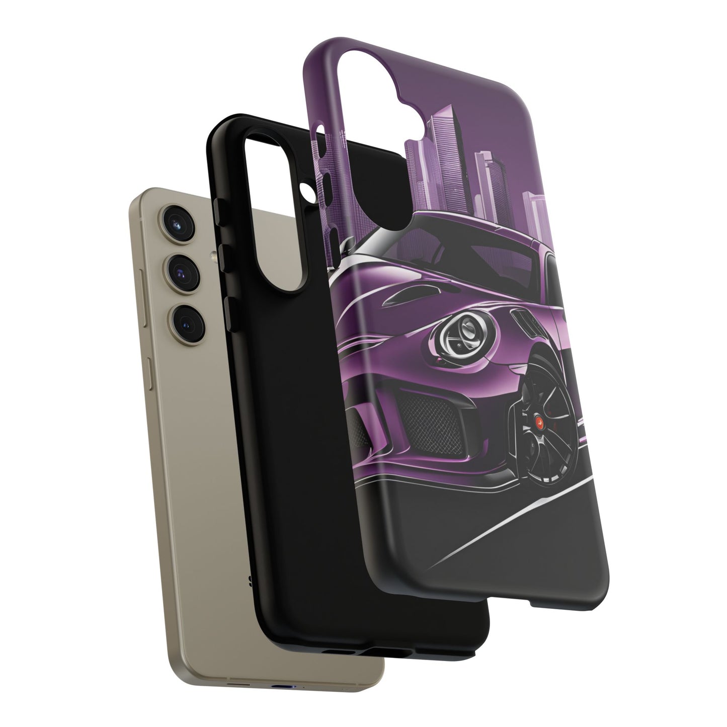 Porsche 911 GT3 RS-Dual Layer Ultra Tough Phone Case Printify by The Night Shift Automotive Apparel