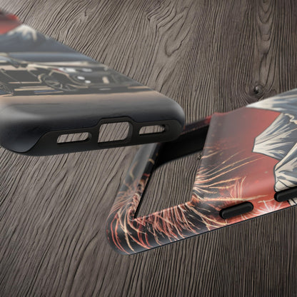 Subaru WRX/STI Fireworks-Dual Layer Ultra Tough Phone Case Printify by The Night Shift Automotive Apparel