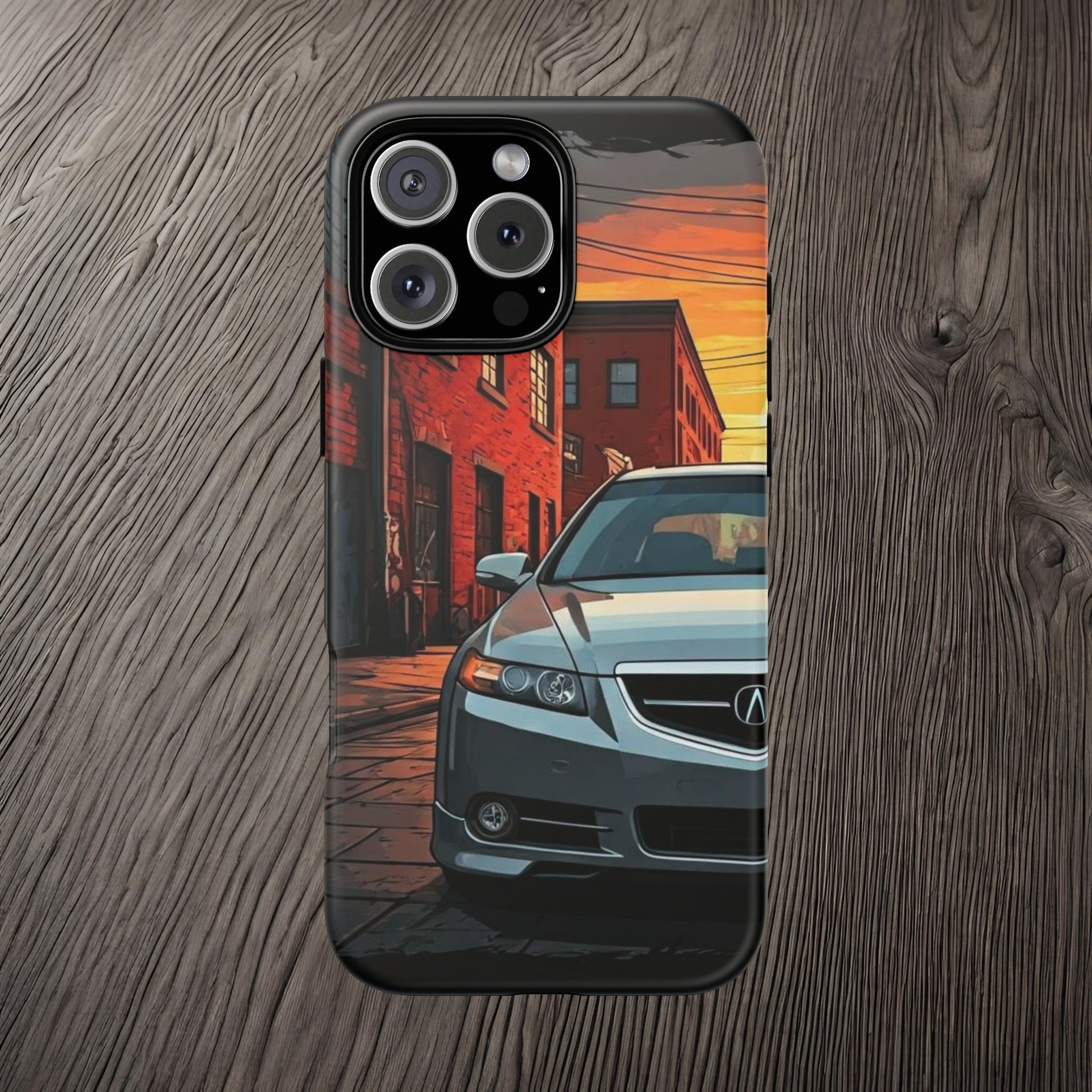 Acura TL Street Life-Dual Layer Ultra Tough Phone Case Printify by The Night Shift Automotive Apparel