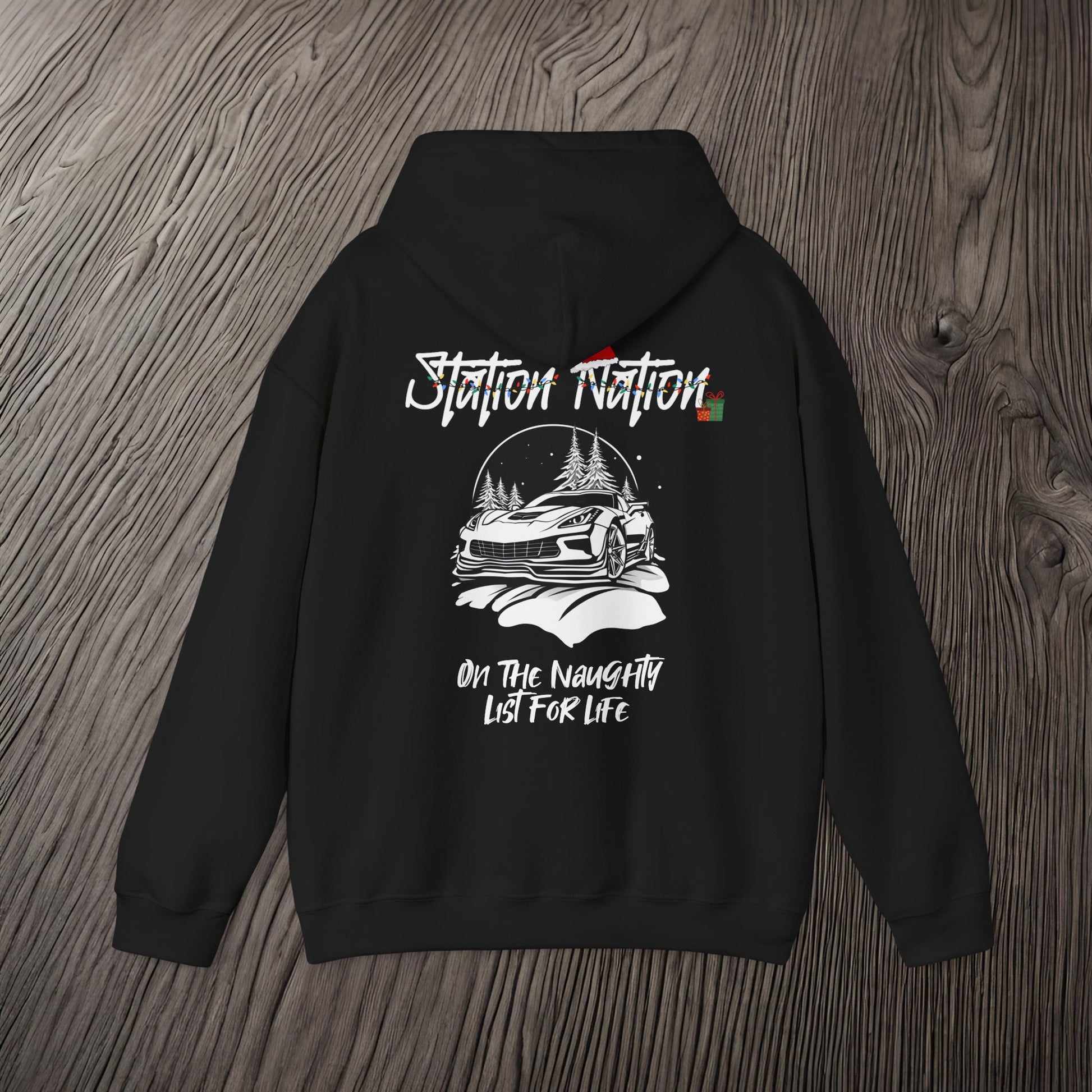🎁 Christmas Limited Edition Station Nation-Ultra Soft, Premium Hoodie Printify by The Night Shift Automotive Apparel