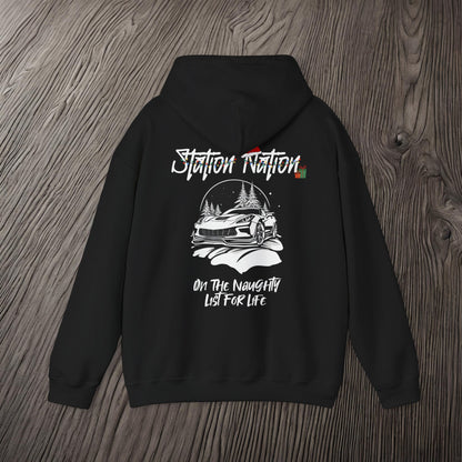 🎁 Christmas Limited Edition Station Nation-Ultra Soft, Premium Hoodie Printify by The Night Shift Automotive Apparel