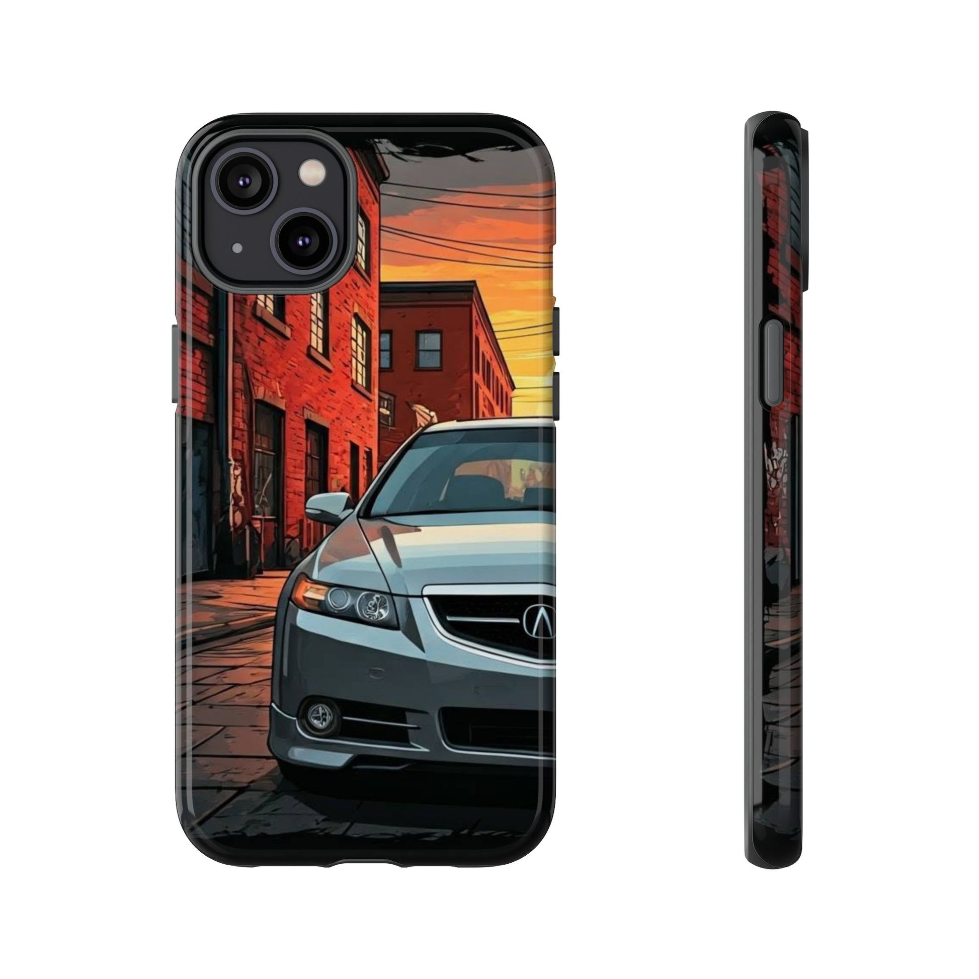 Acura TL Street Life-Dual Layer Ultra Tough Phone Case Printify by The Night Shift Automotive Apparel