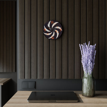 Saw Blade-Acrylic Wall Clock