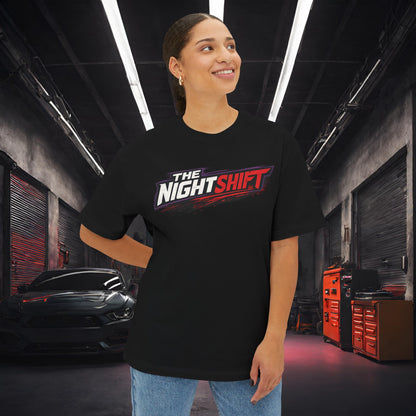 Mazda RX-7 FD Stay Sideways-Premium, Ultra Soft Unisex Oversized Boxy Tee Printify by The Night Shift Automotive Apparel