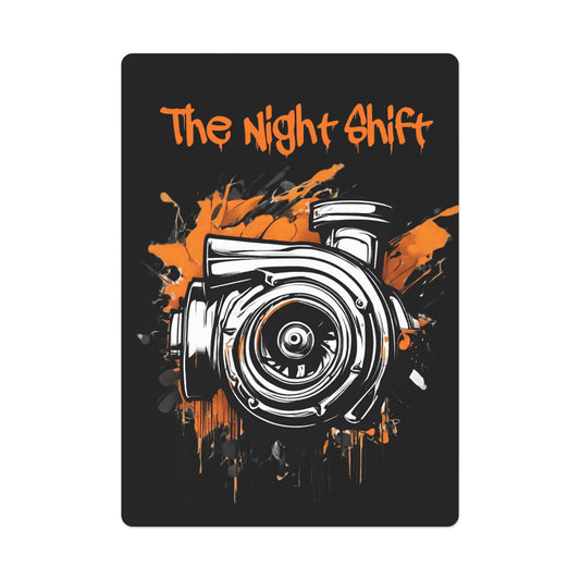 Poker Cards 2.5" x 3.7" Glossy Printify by The Night Shift Automotive Apparel