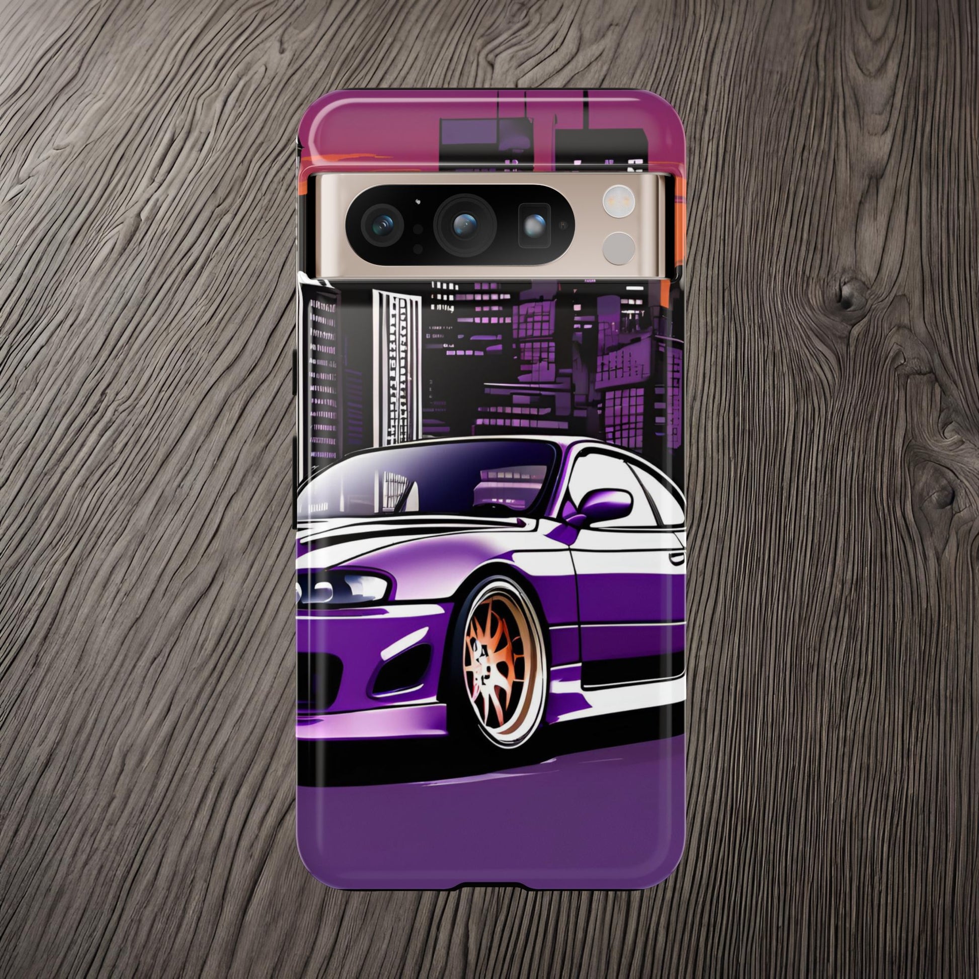 Nissan 240sx S15-Dual Layer Ultra Tough Phone Case Google Pixel 8 Pro Glossy Printify by The Night Shift Automotive Apparel