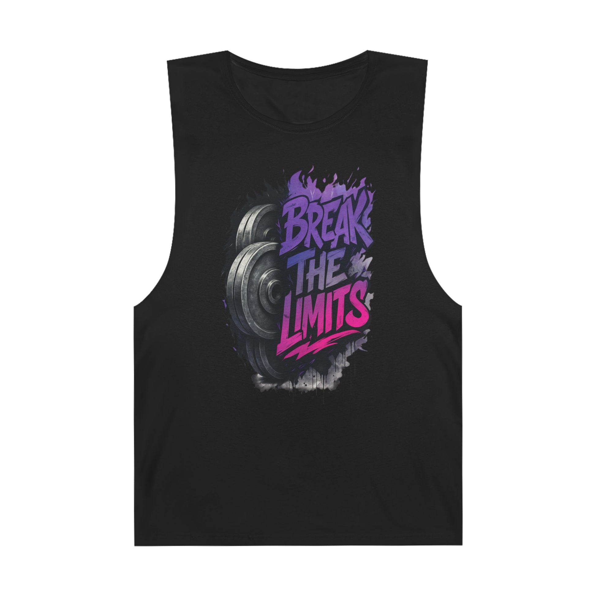 Break The Limits - Premium Unisex Barnard Tank Top Black Printify by The Night Shift Automotive Apparel