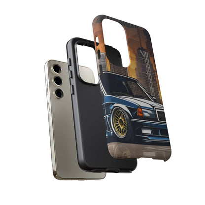 Mercedes Benz 190e Evo-Dual Layer Ultra Tough Phone Case Printify by The Night Shift Automotive Apparel