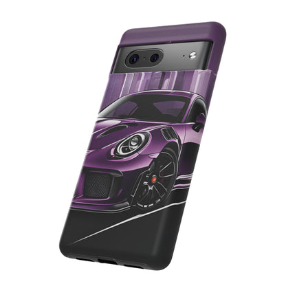 Porsche 911 GT3 RS-Dual Layer Ultra Tough Phone Case Printify by The Night Shift Automotive Apparel