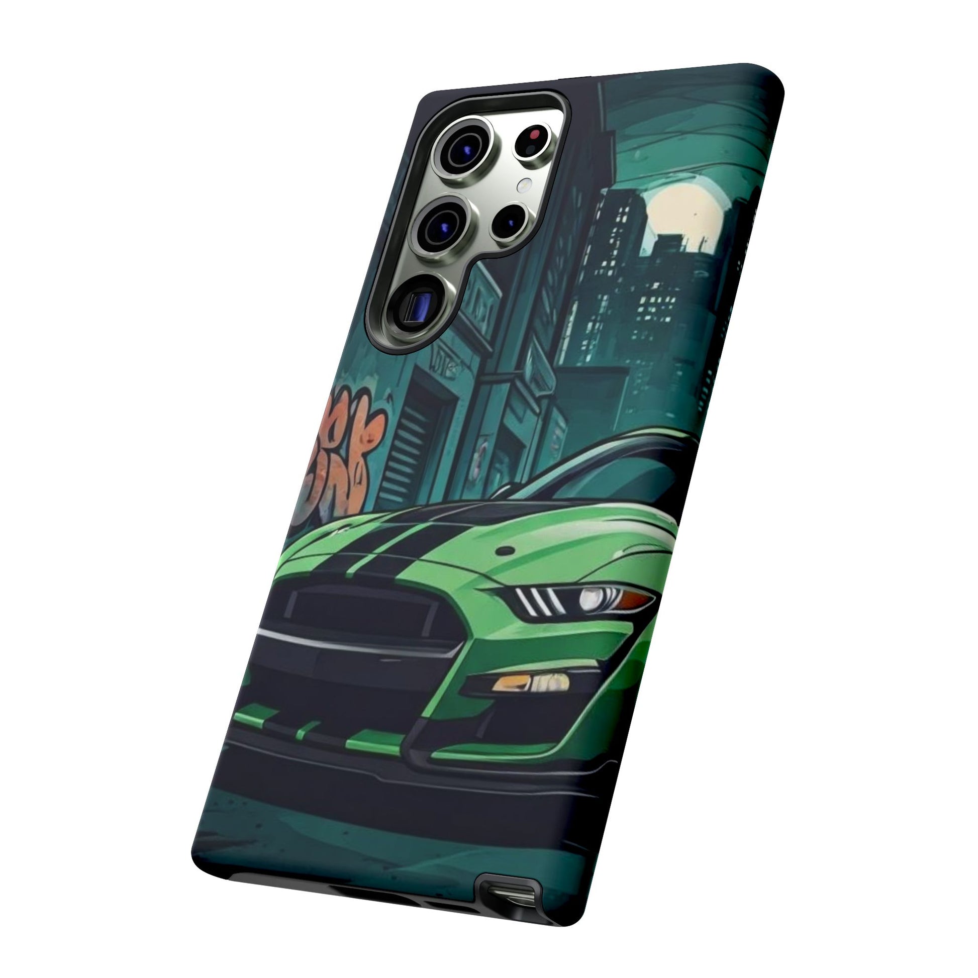 Ford Mustang Shelby GT500 Street Life-Dual Layer Ultra Tough Phone Case Printify by The Night Shift Automotive Apparel