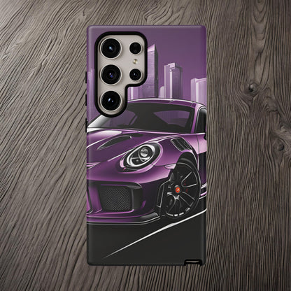 Porsche 911 GT3 RS-Dual Layer Ultra Tough Phone Case Samsung Galaxy S24 Ultra Matte Printify by The Night Shift Automotive Apparel