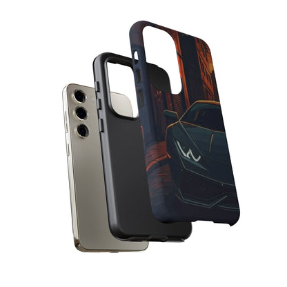 Lamborghini Huracan Street Life-Dual Layer Ultra Tough Phone Case Printify by The Night Shift Automotive Apparel
