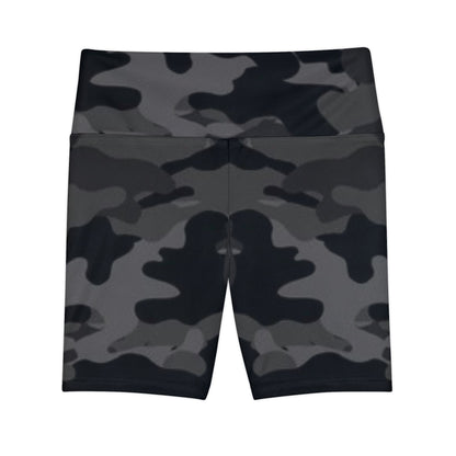 Women's Gym & Fitness Biker Shorts Printify by The Night Shift Automotive Apparel